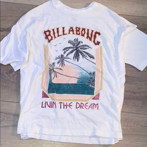 Billabong Oversized Women’s Graphic Tee Shirt
